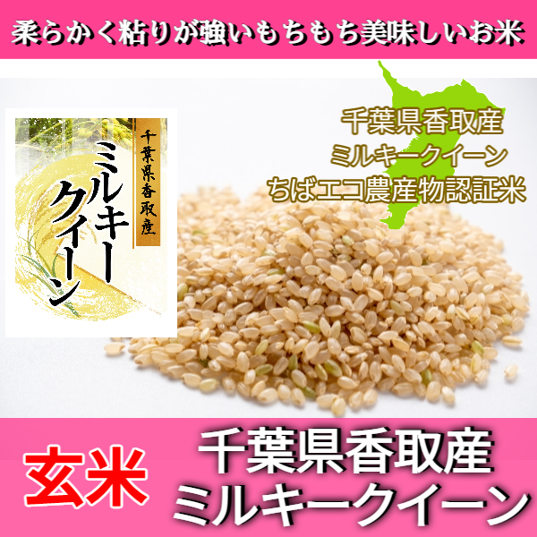 千葉県匝瑳市のお米(玄米)30kg　食品