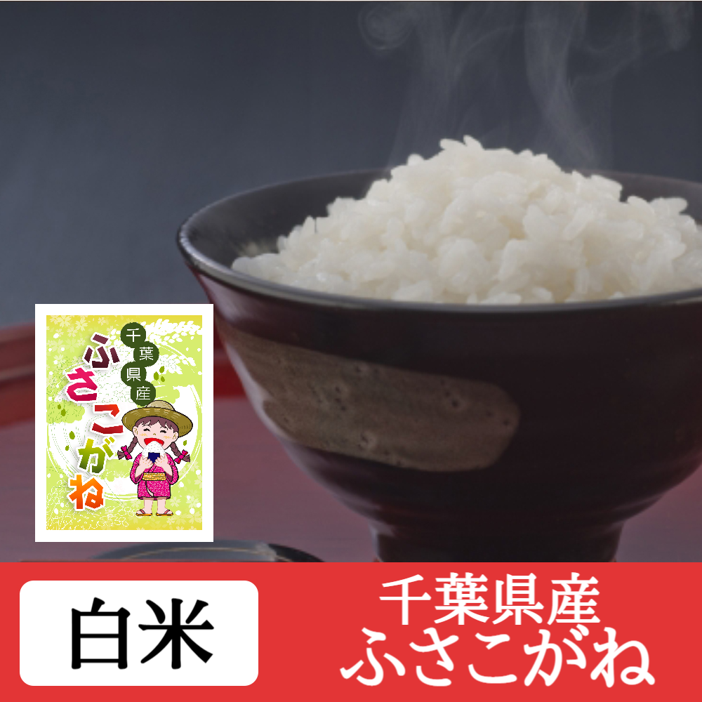 ヨロズヤ　千葉県産ふさこがね　千葉のおいしいお米専門店　精白米　５年産